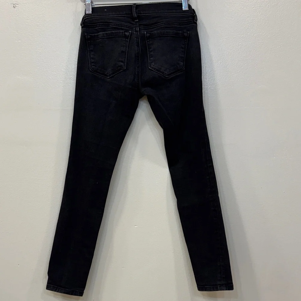LOFT Women's Skinny Jeans in Black and Dark Blue - Picture 6 of 14
